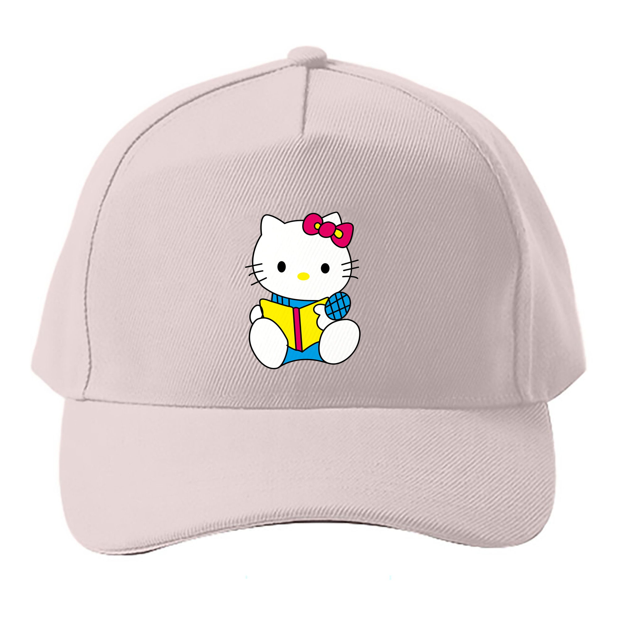 （画像用） Hello Kitty ハローキティ ベースボールキャップ 綿100％ 男女兼用 帽子 スポーツ